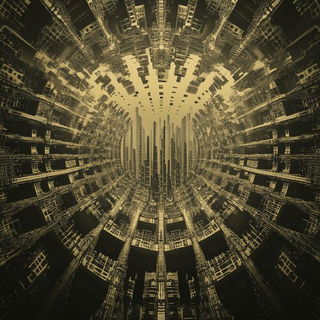 Celstopia style, Midjourney V6.1: megacity with futuristic bioarchitecture