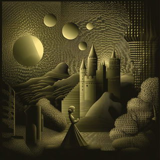 Celstopia style, Midjourney V6.1: retro fairy-tale illustration