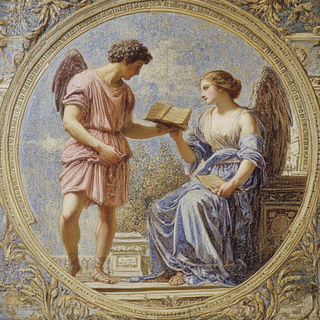 Cartorust style, Midjourney V6.1: classical 18th-century oil painting