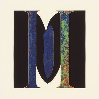 Petalbody Dancehall style, Midjourney V6.1: typographic composition with large letters