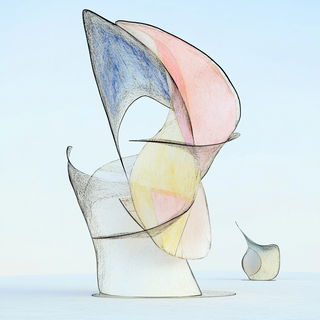 Terrametallurgy style, Midjourney V6.1: abstract 3D render