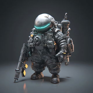 Mortise Moonwork style, Midjourney V6.1: concept art character design of retropunk steam knight