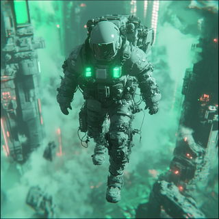 Mortise Moonwork style, Midjourney V6.1: cinematic shot from sci-fi movie