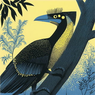 Mosaicglyphics style, Midjourney V6.1: traditional folk art