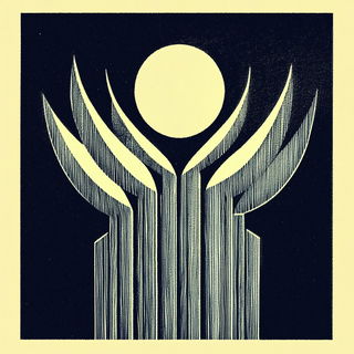 Mosaicglyphics style, Midjourney V6.1: bold minimalist logo design for Istanbul city municipal services