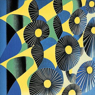 Mosaicglyphics style, Midjourney V6.1: creative pattern composition