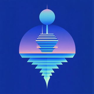 Meteorfoil style, Midjourney V6.1: bold minimalist logo design for Istanbul city municipal services