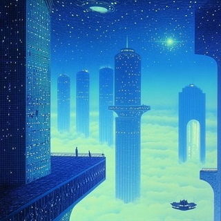 Meteorfoil style, Midjourney V6.1: cinematic shot from sci-fi movie