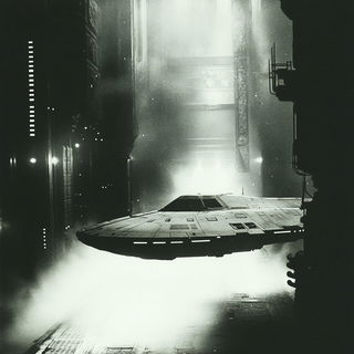 Cameflash Tattooism style, Midjourney V6.1: cinematic shot from sci-fi movie