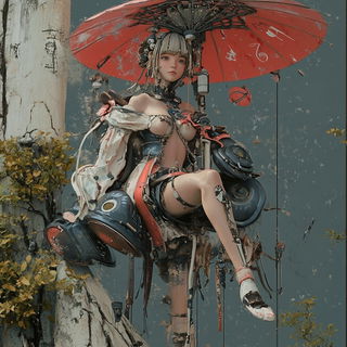 Petalopolis style, Midjourney V6.1: retro fairy-tale illustration