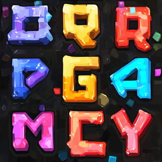 Winterblack style, Midjourney V6.1: typographic composition with large letters