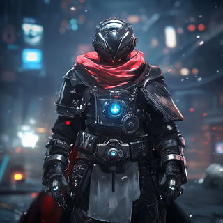 Nebulith style, Midjourney V6.1: concept art character design of retropunk steam knight