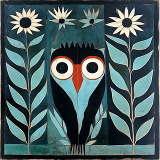 Folkloreflux style, Midjourney V6.1: traditional folk art