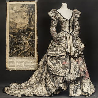 Rust Mandorla Bindery style, Midjourney V6.1: haute-couture fashion outfit