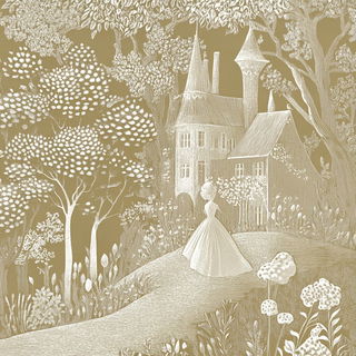 The Gutter Riot style, Midjourney V6.1: retro fairy-tale illustration