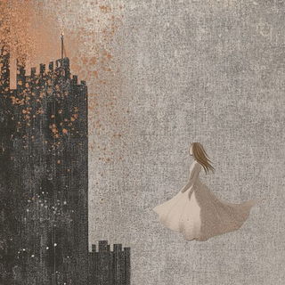 Tenon Stillfields style, Midjourney V6.1: retro fairy-tale illustration