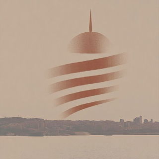 Tenon Stillfields style, Midjourney V6.1: bold minimalist logo design for Istanbul city municipal services