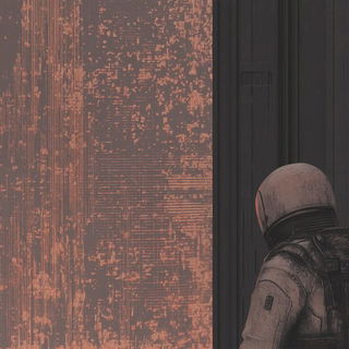 Tenon Stillfields style, Midjourney V6.1: cinematic shot from sci-fi movie