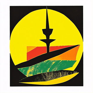 Autumn Pattern Engine style, Midjourney V6.1: bold minimalist logo design for Istanbul city municipal services