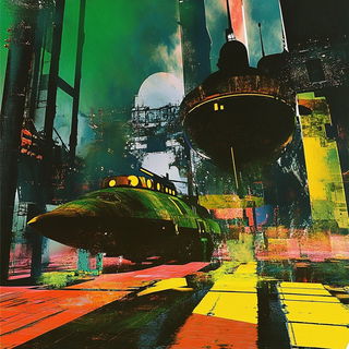 Autumn Pattern Engine style, Midjourney V6.1: cinematic shot from sci-fi movie