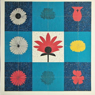 Orangeteal Monumentalism style, Midjourney V6.1: traditional folk art