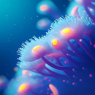 Pyroclastique style, Midjourney V6.1: abstract 3D render