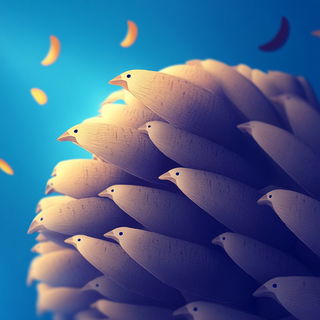 Pyroclastique style, Midjourney V6.1: creative pattern composition