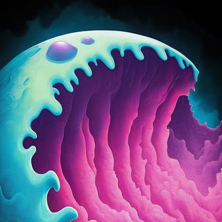 Cloakscarcity style, Midjourney V6.1: abstract 3D render