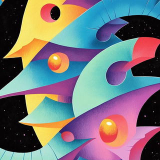 Cloakscarcity style, Midjourney V6.1: creative pattern composition
