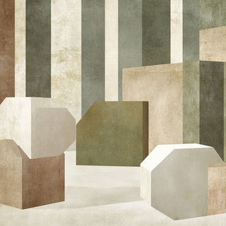 Brushwave Folklorics style, Midjourney V6.1: abstract 3D render
