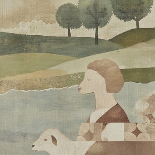 Brushwave Folklorics style, Midjourney V6.1: classical 18th-century oil painting