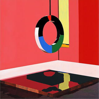 Ornamentaleon style, Midjourney V6.1: abstract 3D render