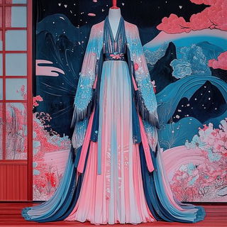 Velqara style, Midjourney V6.1: haute-couture fashion outfit