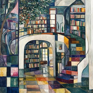 Blockhaven style, Midjourney V6.1: Midlibrary