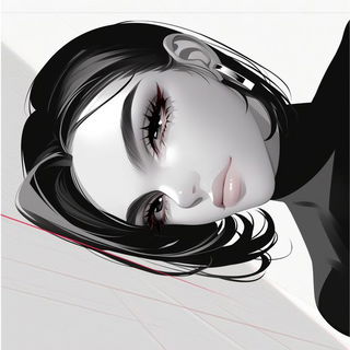 Solvanta style, Midjourney V6.1: black-and-white manga comic strip