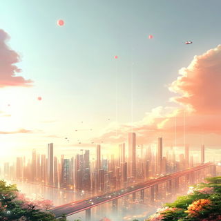 Redolith style, Midjourney V6.1: megacity with futuristic bioarchitecture