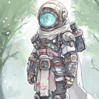Nymphal Veinworks style, Midjourney V6.1: concept art character design of retropunk steam knight