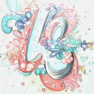 Nymphal Veinworks style, Midjourney V6.1: typographic composition with large letters
