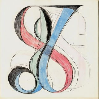 Floraimancy style, Midjourney V6.1: typographic composition with large letters