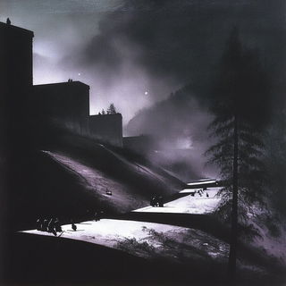 Lanternshore School style, Midjourney V6.1: classical 18th-century oil painting