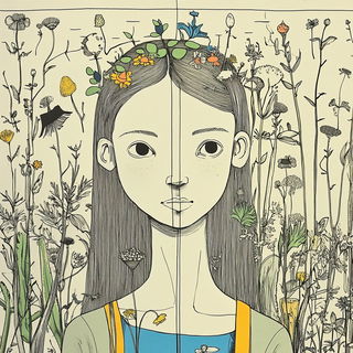 Mosskin Scenic Models style, Midjourney V6.1: traditional folk art