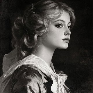 Orbivanta style, Midjourney V6.1: photographic portrait of female protagonist