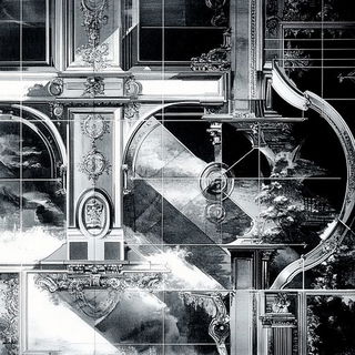 Orbivanta style, Midjourney V6.1: technical infrastructure blueprint schematics