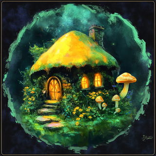 Scanotype style, Midjourney V6.1: retro fairy-tale illustration