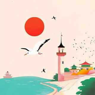 Palaceophony style, Midjourney V6.1: bold minimalist logo design for Istanbul city municipal services