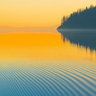 Vesperine Monastery style, Midjourney V6.1: realistic landscape photograph of quiet dawn