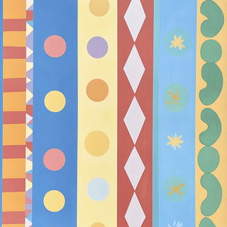 Crestfall Billposting style, Midjourney V6.1: creative pattern composition