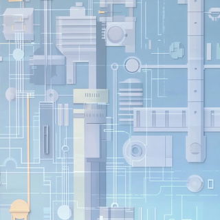 Crestfall Billposting style, Midjourney V6.1: technical infrastructure blueprint schematics