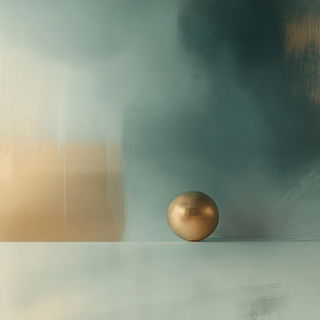 Ornathread style, Midjourney V6.1: abstract 3D render