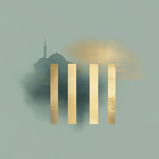 Ornathread style, Midjourney V6.1: bold minimalist logo design for Istanbul city municipal services